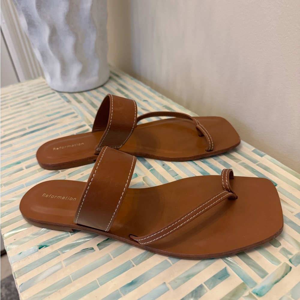 Reformation Tan Women's Sandals